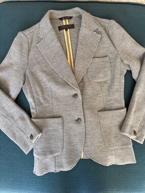 rag & bone Heather Gray Knit Blazer
